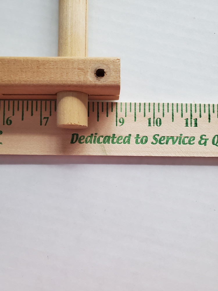Wooden Split Scroll Adjustable Frame for Embroidery/Needlework- 15" x 9"