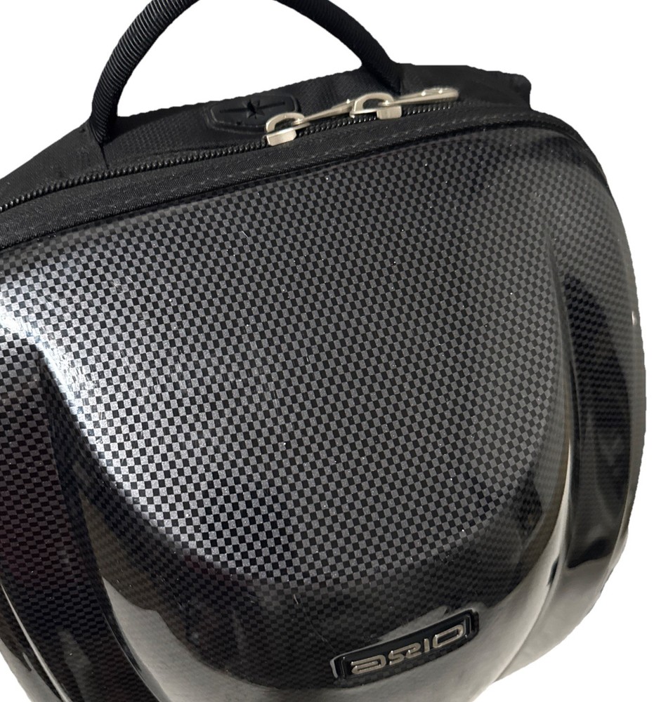 Axio By Harodesign Black Hardshell Motorcycle / Bike Protective Backpack