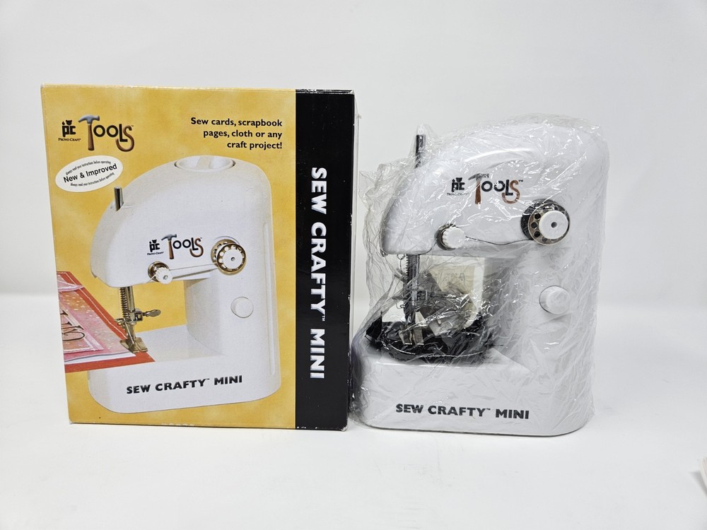 PC TOOLS, SEW CRAFTY MINI SEWING MACHINE