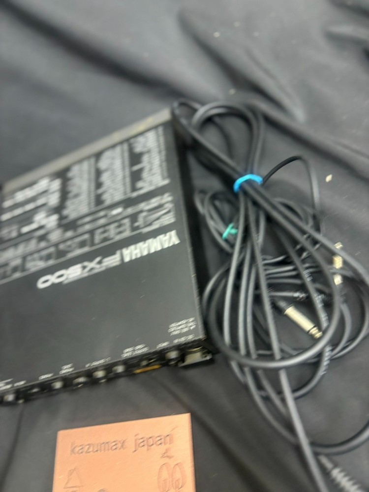 Yamaha FX500 Multi Effects Processor & MFC06 MIDI Foot Controller Set Tested