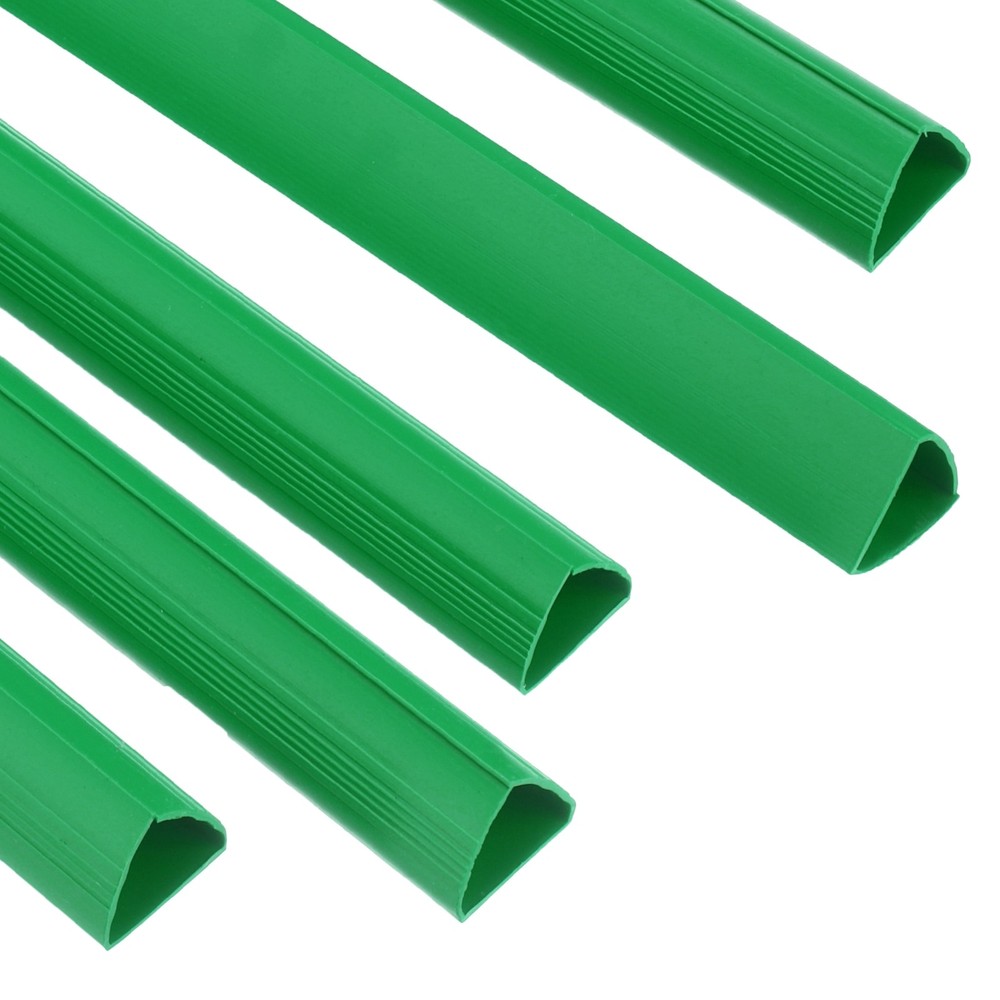 10Pcs Binding Bars, 25mm Binding Bars 220 Sheets Capacity, Green