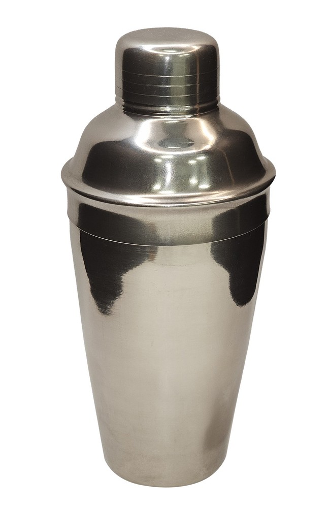 Home Brew Ohio Stainless Steel Cocktail Shaker 500ml and Jigger 1/2oz X 2oz
