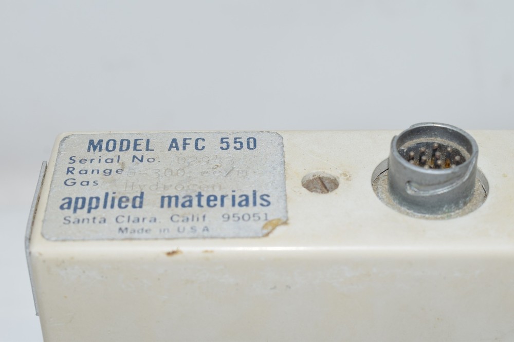 Applied Materials AMAT AFC 550 Mass Flow Controller Hydrogen 6-300cc/m