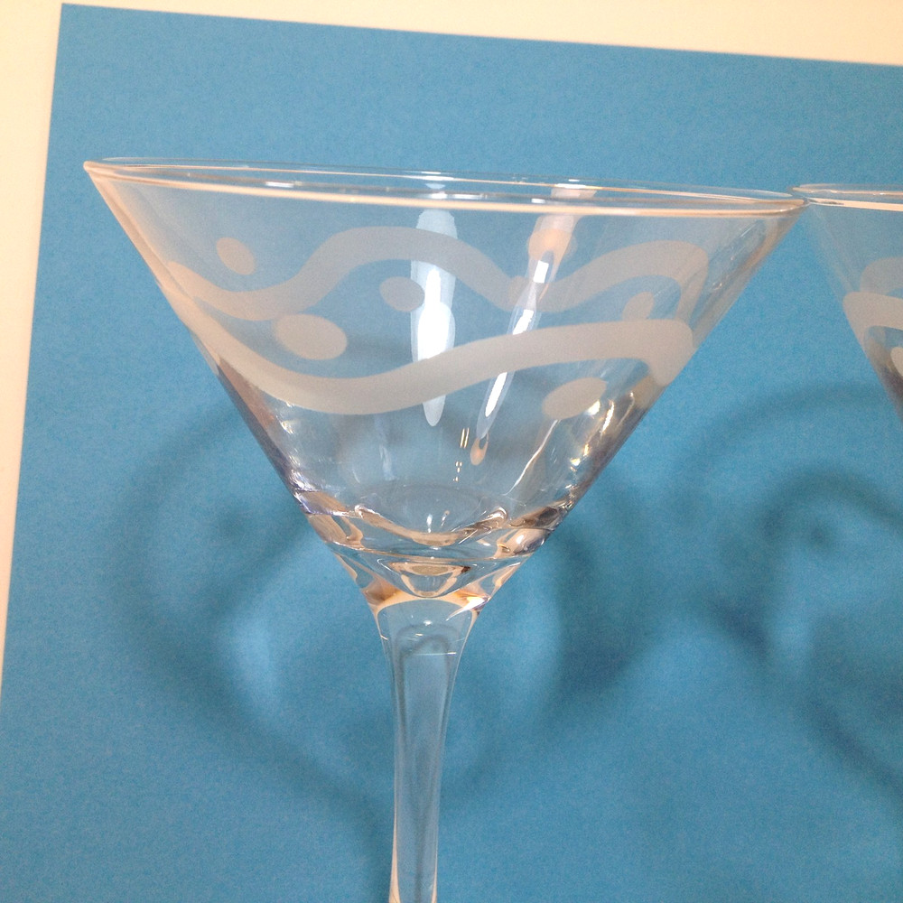 2 Libbey Vintage Champagne Glasses 6” 4 oz Nice Designs