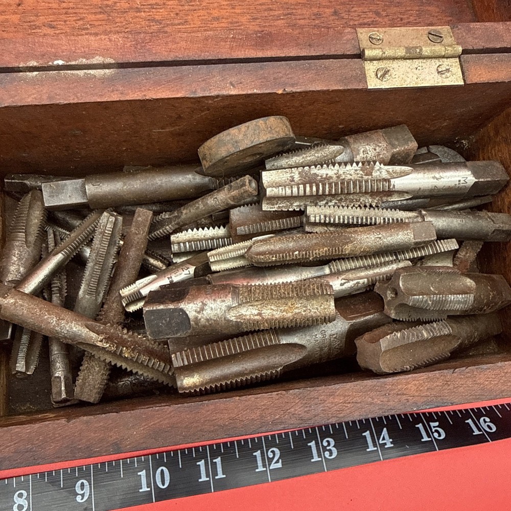 Vintage Greenfield Tap Set Alot