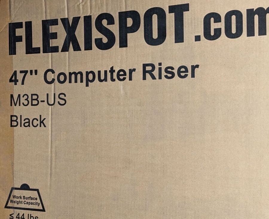 FlexiSpot Computer Riser Model M3-B Black Colour