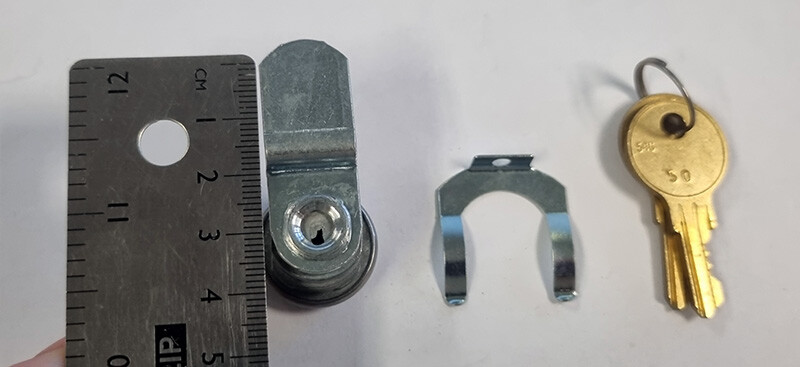 TOOLBOX LOCK AND KEY SET