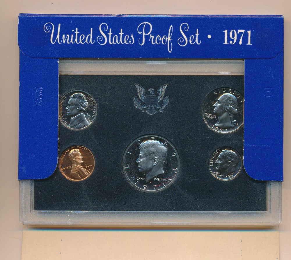 U.S. - 1971-S . PROOF SET - AS ISSUED - #AA