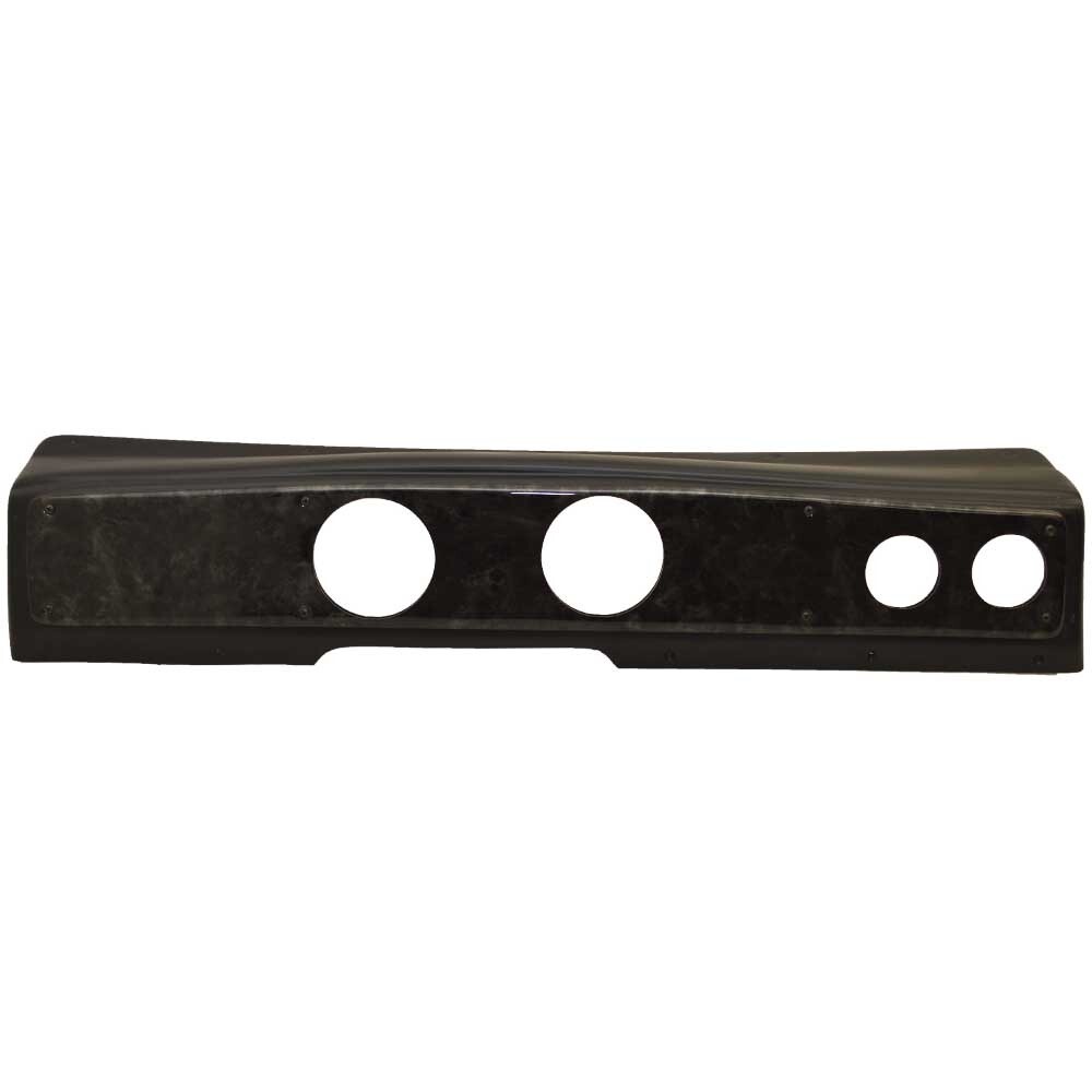 Premier Boat Console Dash Panel | 31 x 5 1/2 Inch Plastic Black