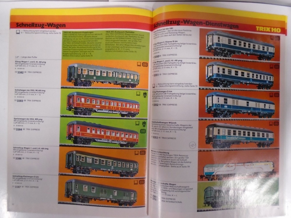TRIX 1978/79 TRAIN CATALOG