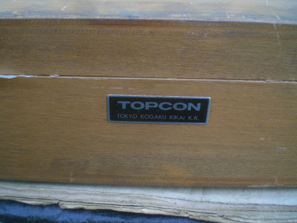 Topcon 14" optical comparator screen and frame assembly