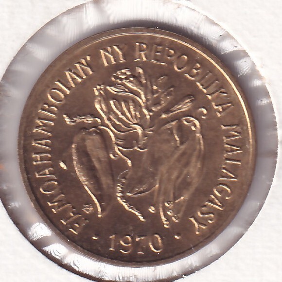 Madagascar - 10 Francs 1970 BU