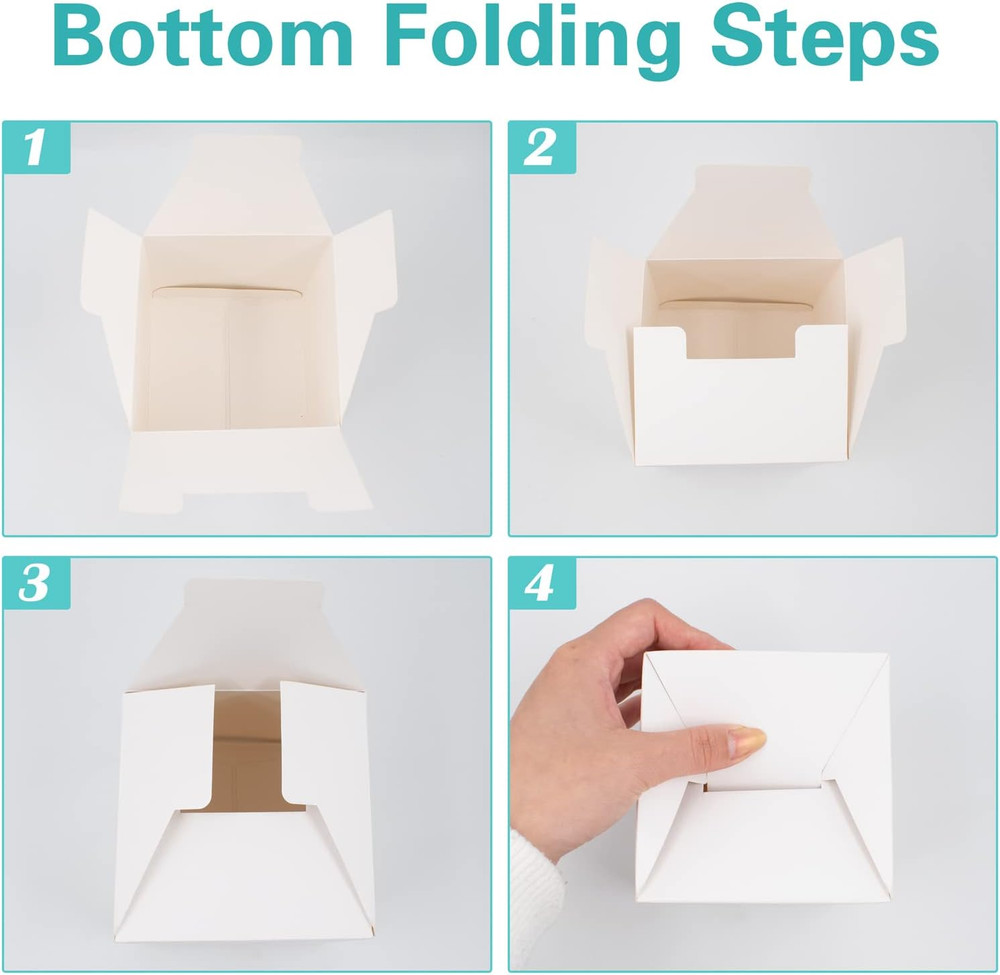 Nesting Gift Boxes Prank Gift Box Surprise Birthday Box White Small Square Paper