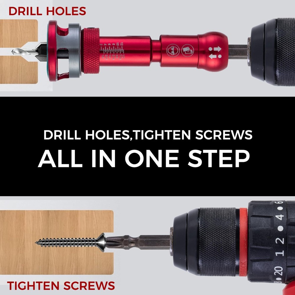 MDBTTOOLS HSS Countersink Drill Bit Set 8PCS - 82 -PRO
