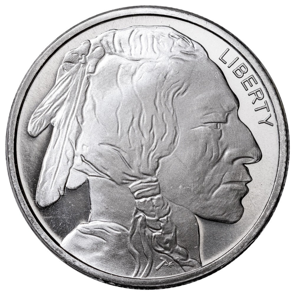 Random Mint 1 oz Silver Buffalo Round GEM Brilliant Uncirculated