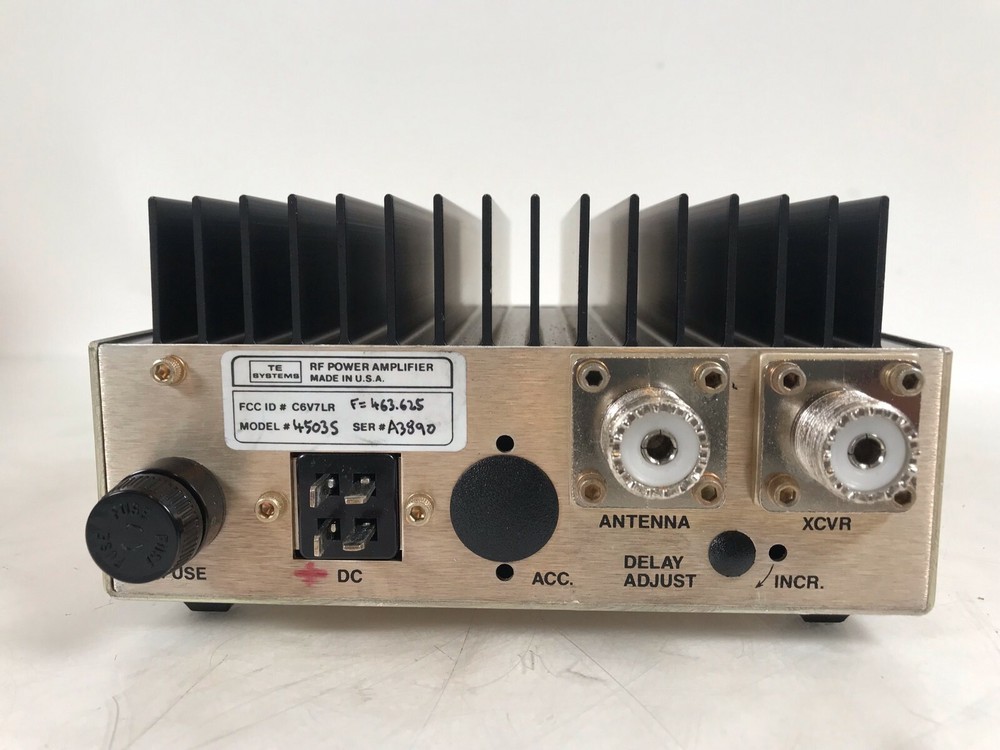 TE Systems RF Power Amplifier Model # 4503S