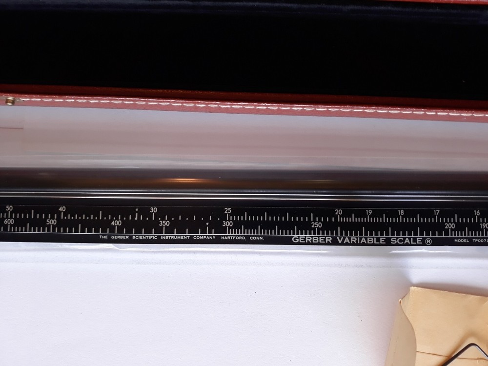 Gerber Scientific Instrument Co. Variable Scale, TP007200B