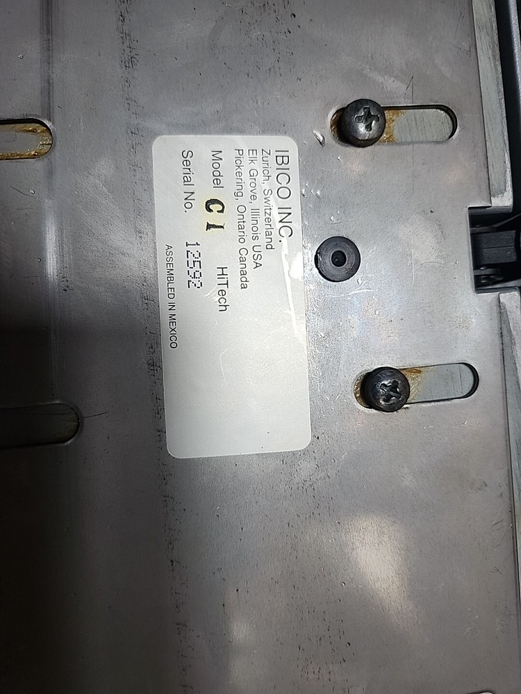 Ibico HI-Tech Binding System 19 Comb Punch Plastic Wire Machine FREE SHIP