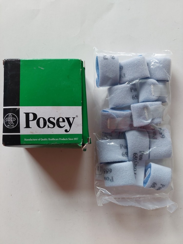 1 box with 12 Posey Pulse Oximeter Probe Wraps 6554