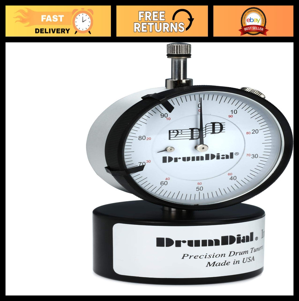 Precision Screw Drum Tuner, Ahead Dial Adjustment, Accurate Tuning Tool