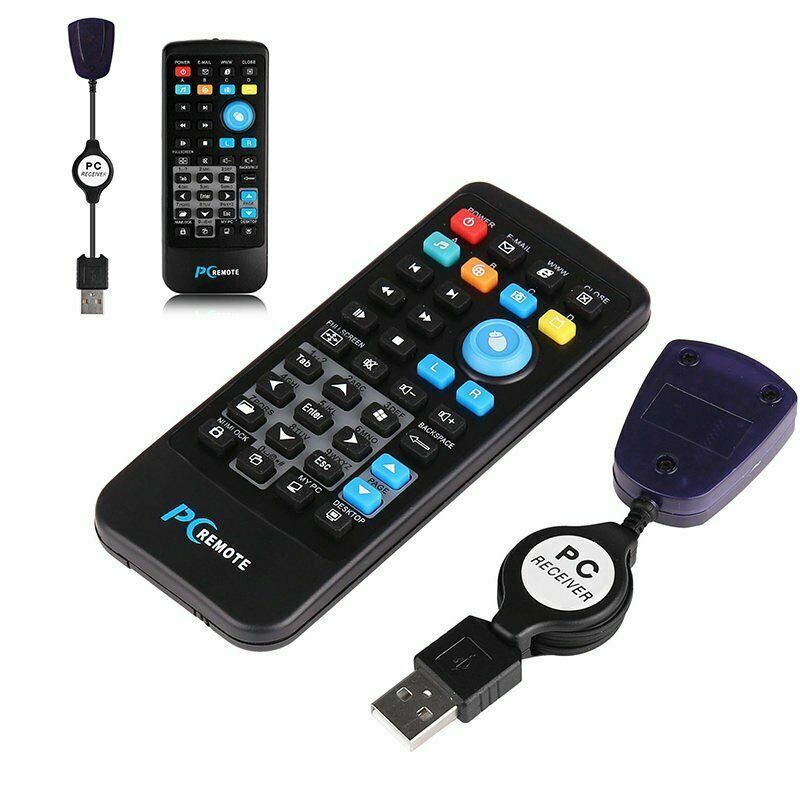 Wireless USB Laptop PC Mouse Keyboard Remote Control Media Center Controller