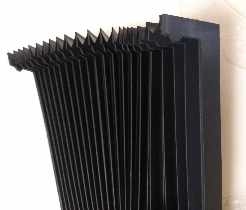 Guide way machine tools protection bellows,width 151.50mm x 40mm x 500mm