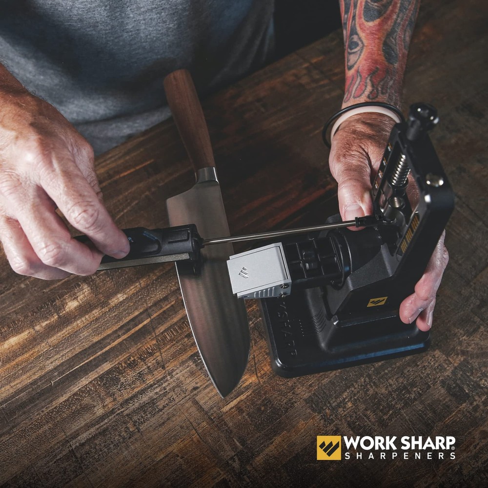 Work Sharp Precision Adjust Knife Sharpener Kit, Sharpens All Pocket and Kitc...
