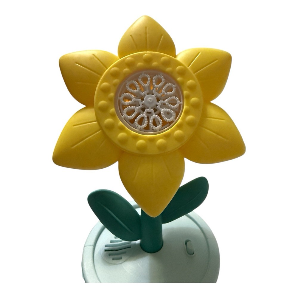 Sun Squad Flower Pot Bubble Maker Light Up