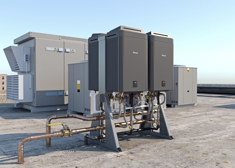 Rinnai CX199iN Commercial Tankless Water Heater Nat Gas/Propane 199k BTU 11.1GPM