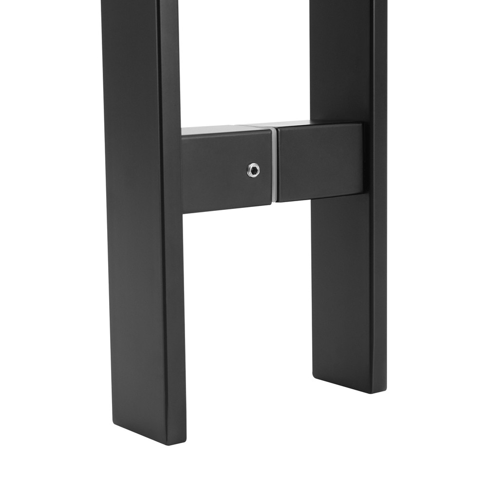 Stainless Steel Double Sided Push Pull Door Handle, H-shaped Door Pull Handle