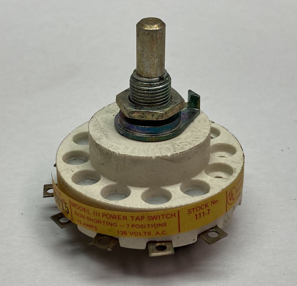 Ohmite,8015,Model III Power Tap Switch
