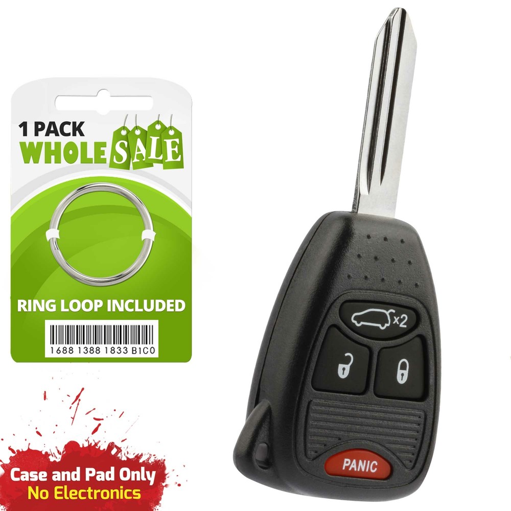 Replacement For 2004 2005 2006 Chrysler Pacifica Key Fob Remote Shell Case