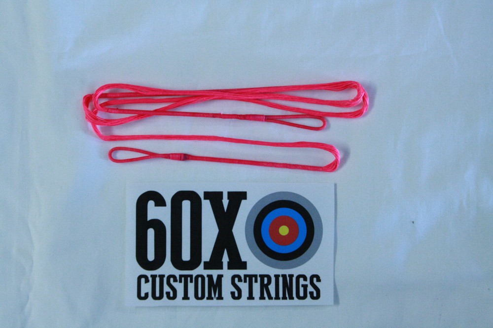 60X Custom Strings 58" D97 Pink Recurve Bowstrings Bow String