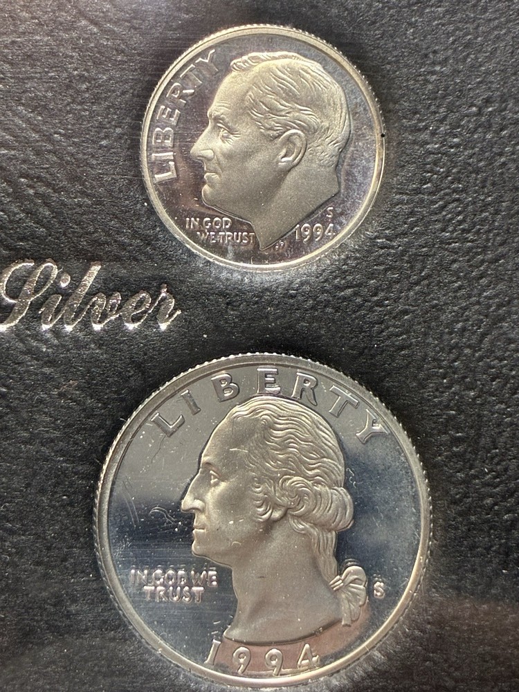 1994-S US Mint Premier Silver Proof Set 90% Silver 5 Coins