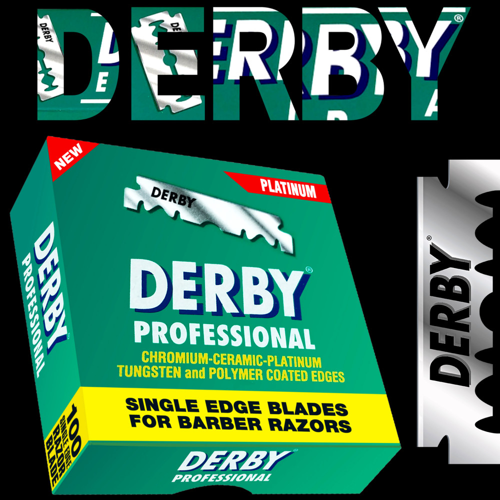 1000 Derby Professional Single Edge Razor Blades