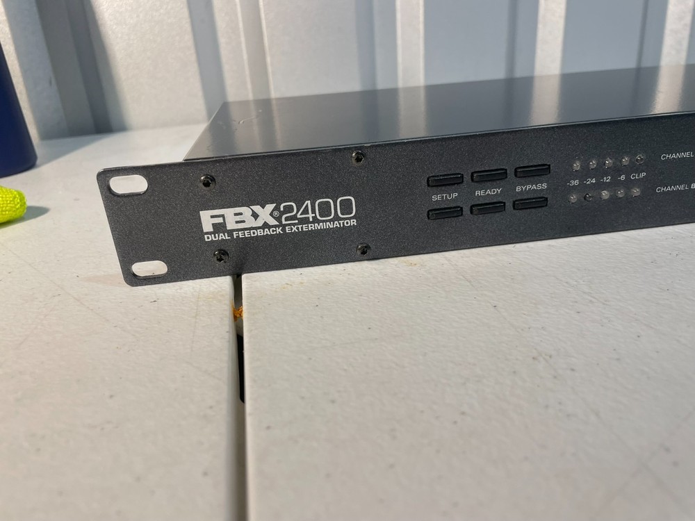 "Sabine FBX2400 Dual Feedback Exterminator Rack Mount Audio Processor"