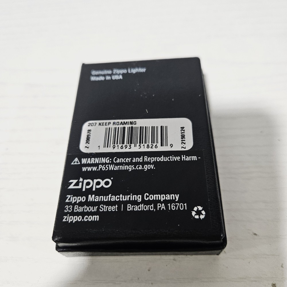 road trip edition zippo windproof lighter