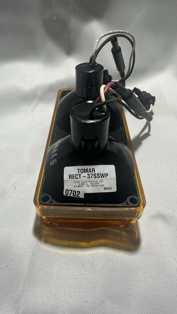 TOMAR RECT‑37SSWP Amber Waterproof Strobe Lamp