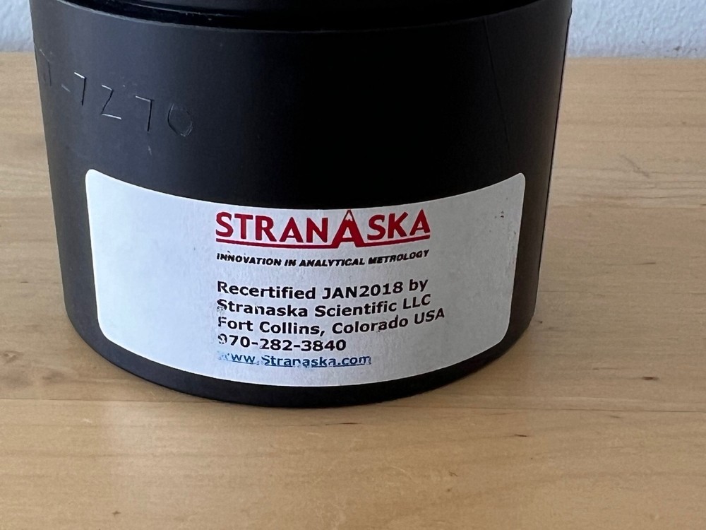 Refmacal STRANASKA CRM 150 DIDYMIUM GLASS WAVELENGTH Standard/Reference