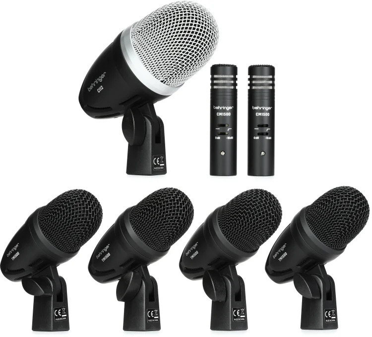 Behringer BC1500 Premium 7-piece Drum Microphone Set