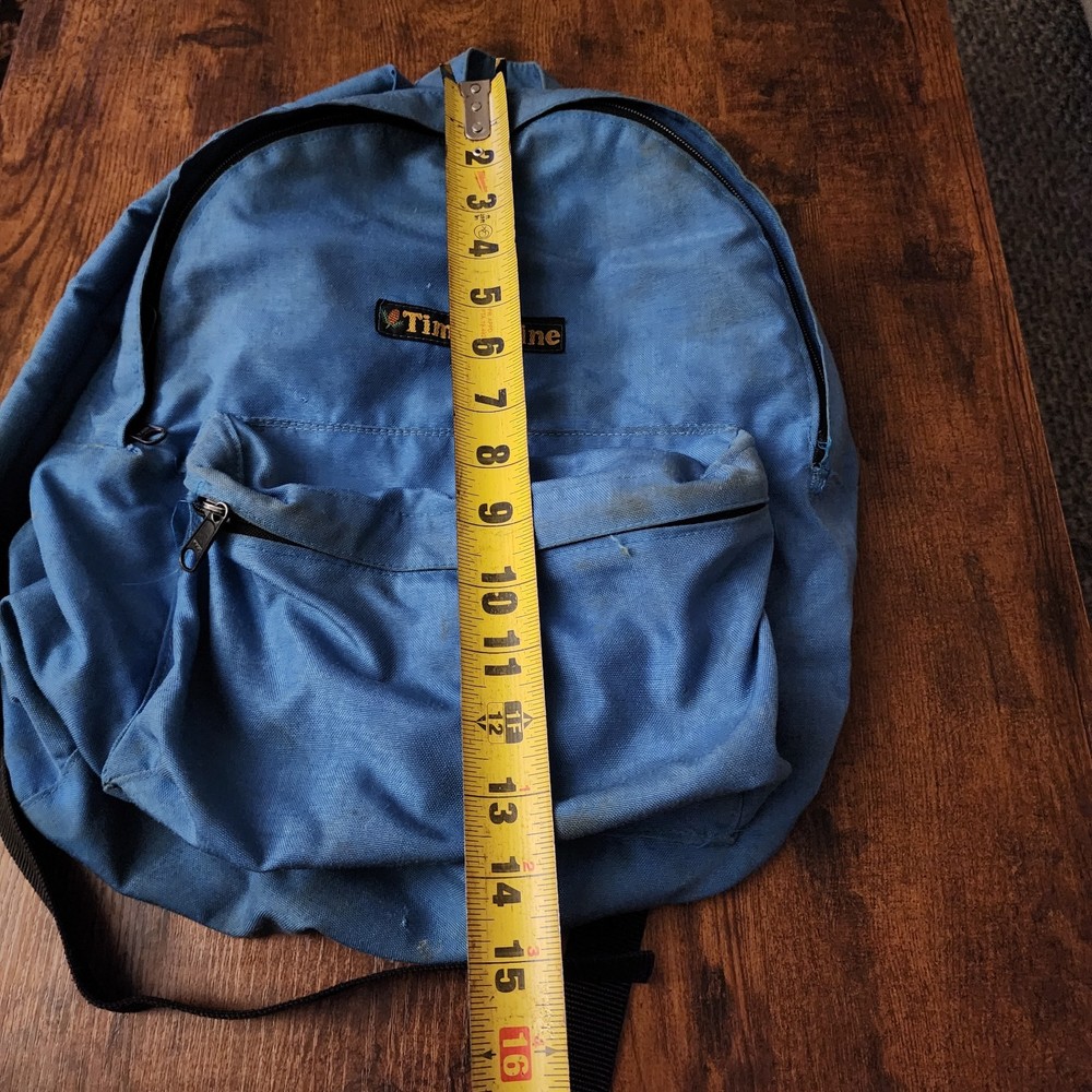 Timberline Day Pack Backpack Light Blue Adjustable Straps