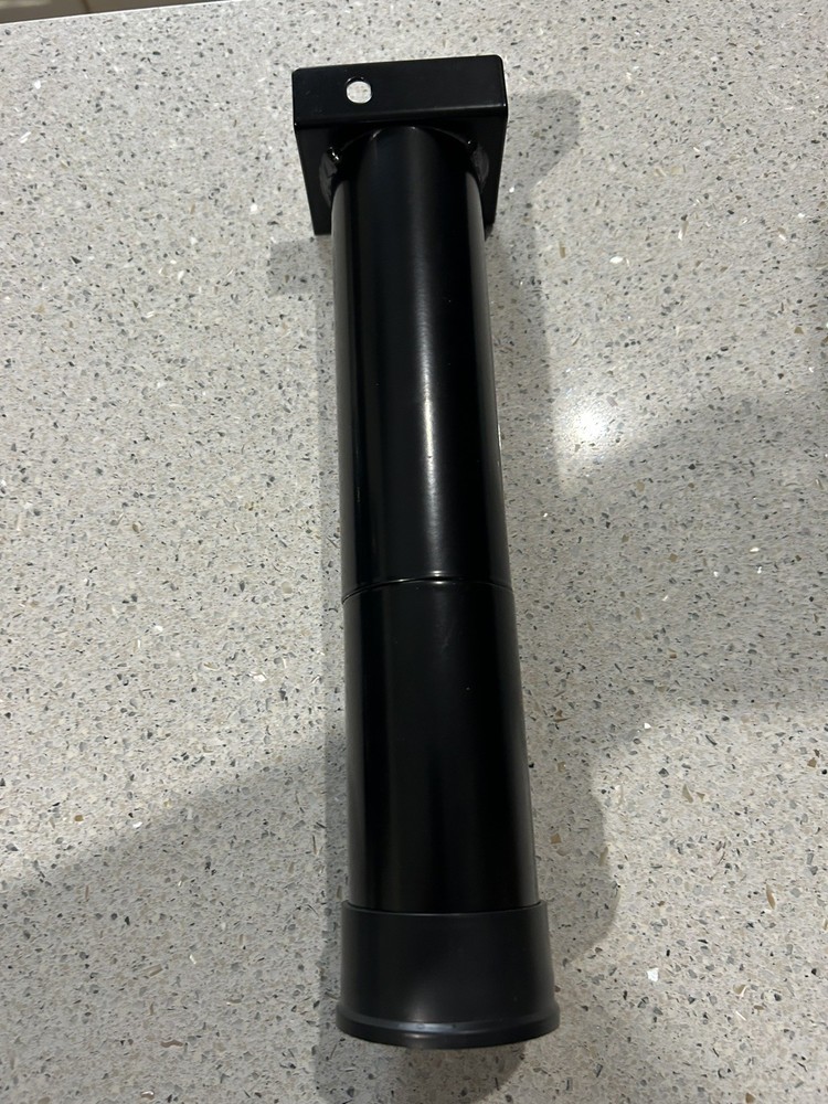 Expandable Replacement Bed Legs With Rectangular Support Bracket