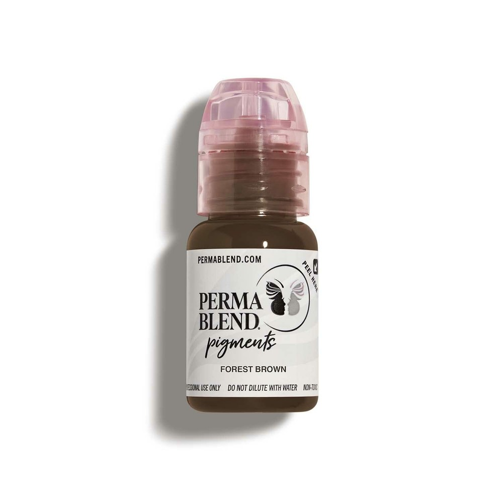 Perma Blend Permanent Makeup for Eyebrows- Forest Brown, 0.5 oz