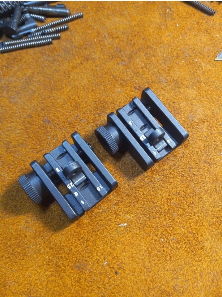 M1 Carbine Rear Sight Adjustable Milled