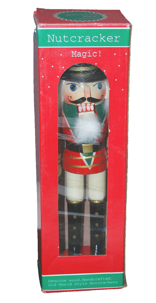 Handcrafted Old World Style Nutcracker Magic by Michael Wolfe 12'' X982