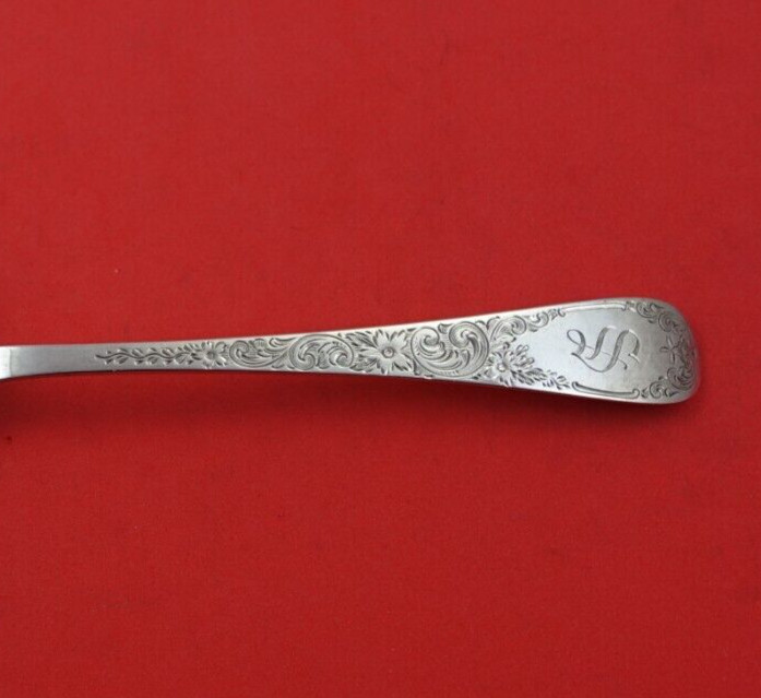 Covington Engraved by Gorham Sterling Silver Tomato Server Original "S" Monogram