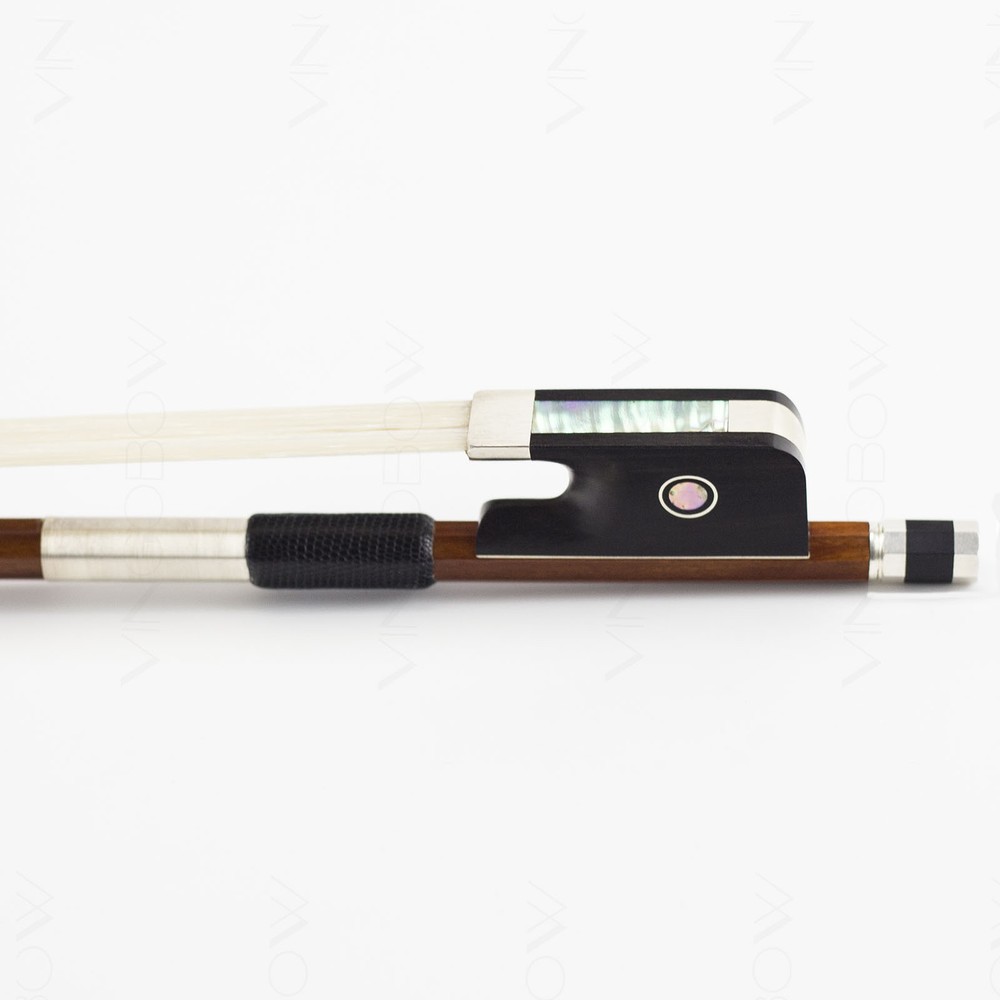Master Pernambuco Cello Bow Pure Silver Mounted VingoBow OldStore