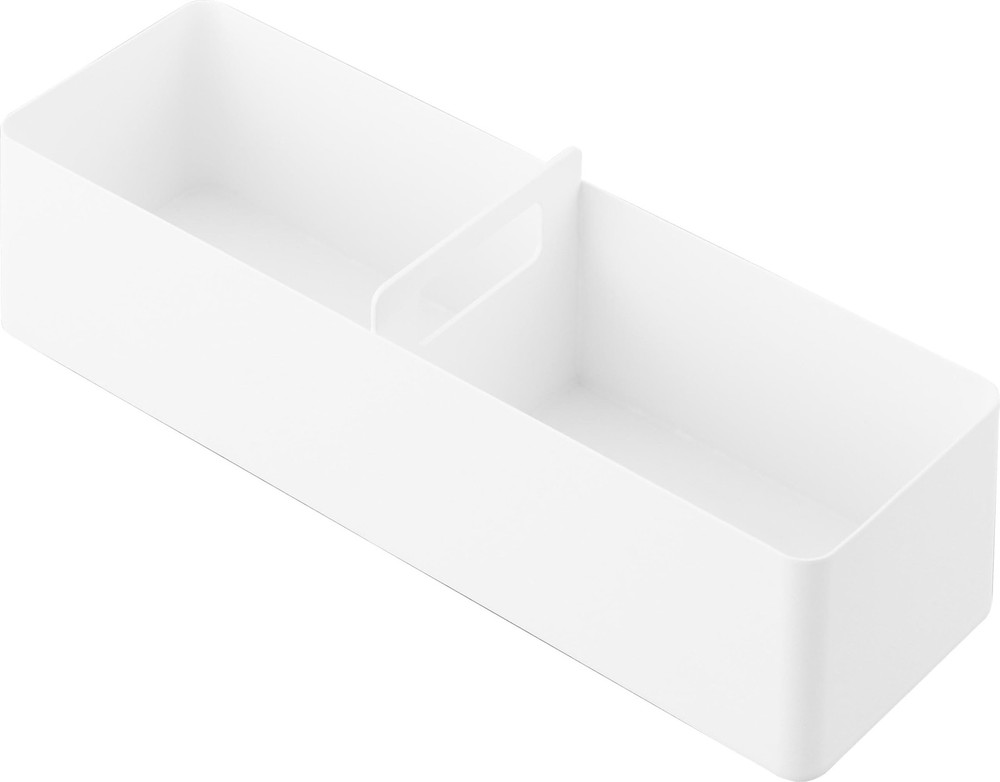 Handle slim storage box white 1854
