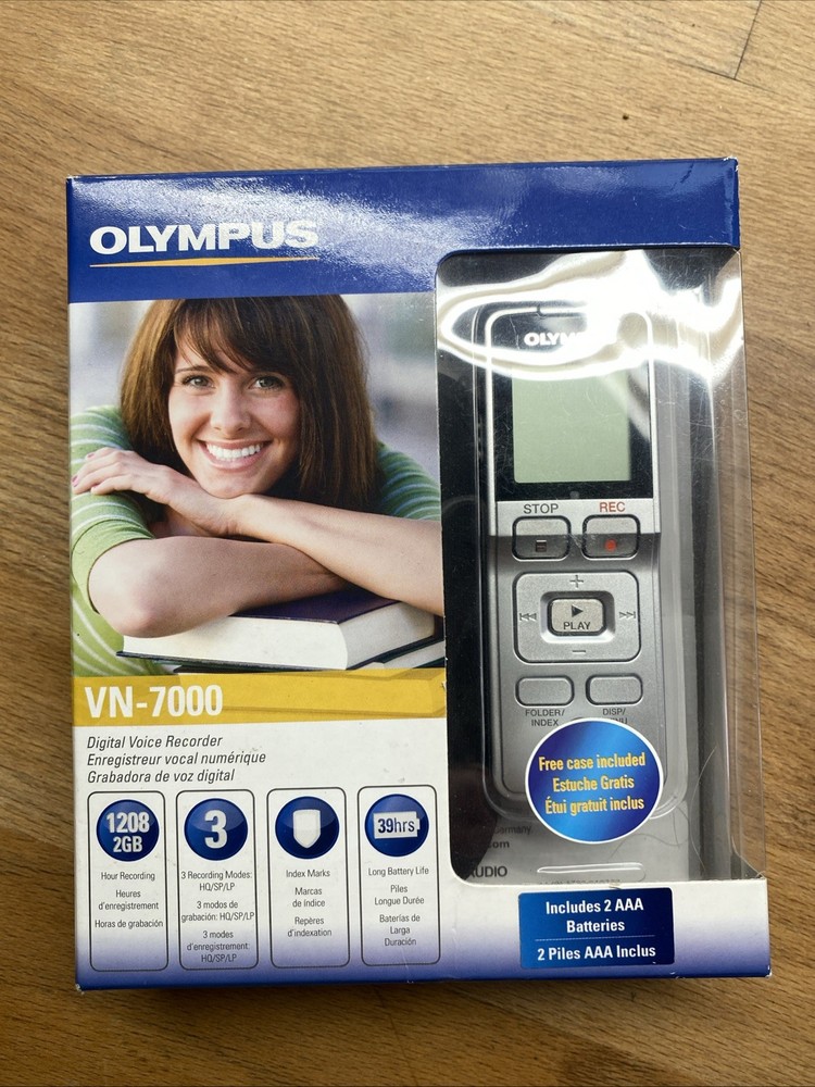 Olympus VN-7000 Digital Voice Recorder                                 used