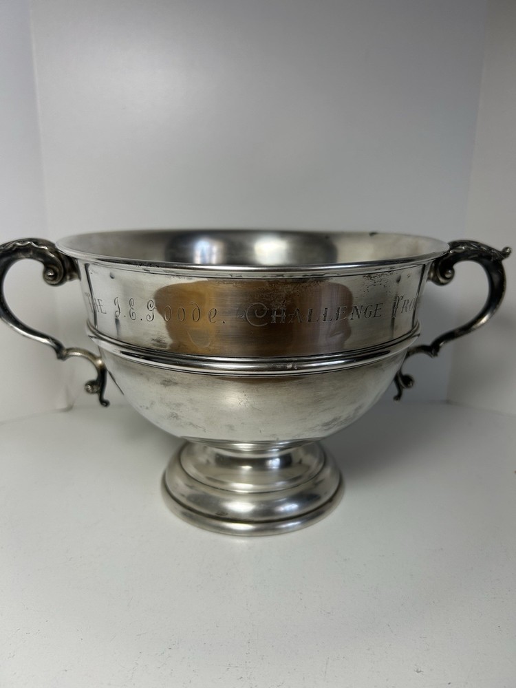 Vintage Sterling Silver Presentation Trophy Cup 500g J E Goode Challenge Trophy